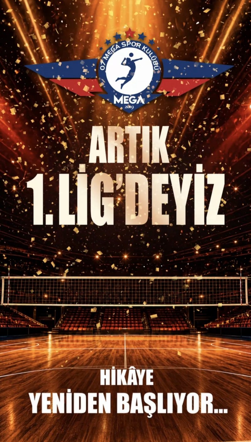 MEGA SPOR 1. LİG DE